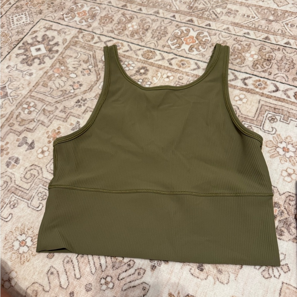 Lululemon power pivot Ribbed Tank Crop Top bundle - Picture 2 of 5
